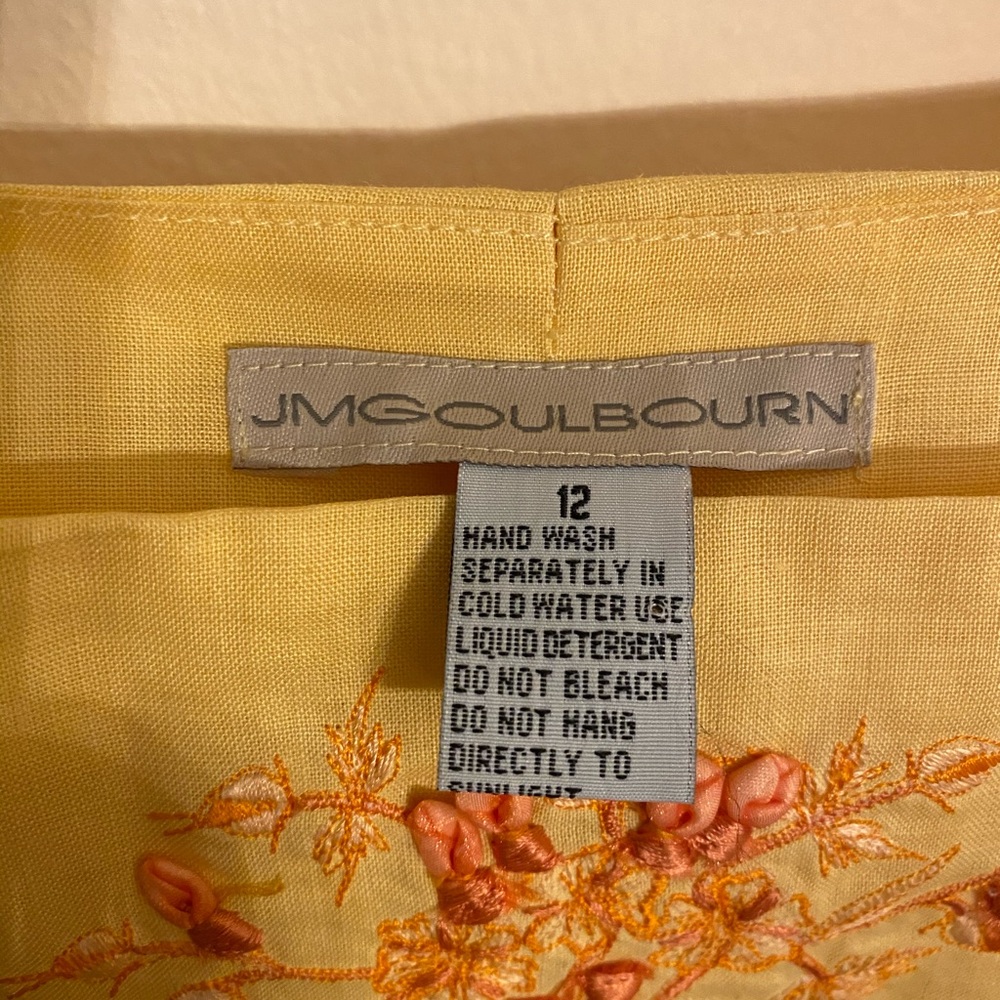 Linen boat neck top - Picture 2 of 4